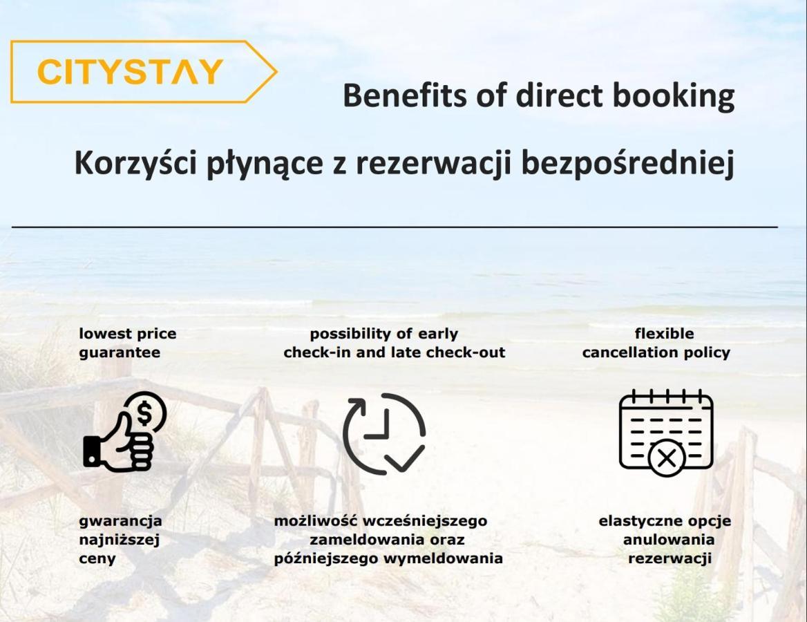 Citystay Ambra Waterlane Apartment Gdańsk Exterior foto